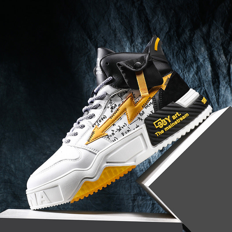 High-top Shoes Trend All-match Sports Casual Shoes