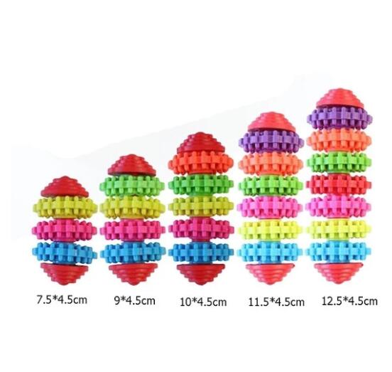 TUGME Colorful swivel pet toy dog molar