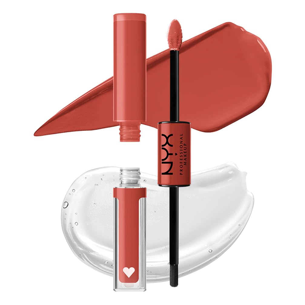 NYX Professional Makeup Lip Gloss, High Pigment, Long Lasting Lip Shine, No Transfer, Shine Loud, Never Basic