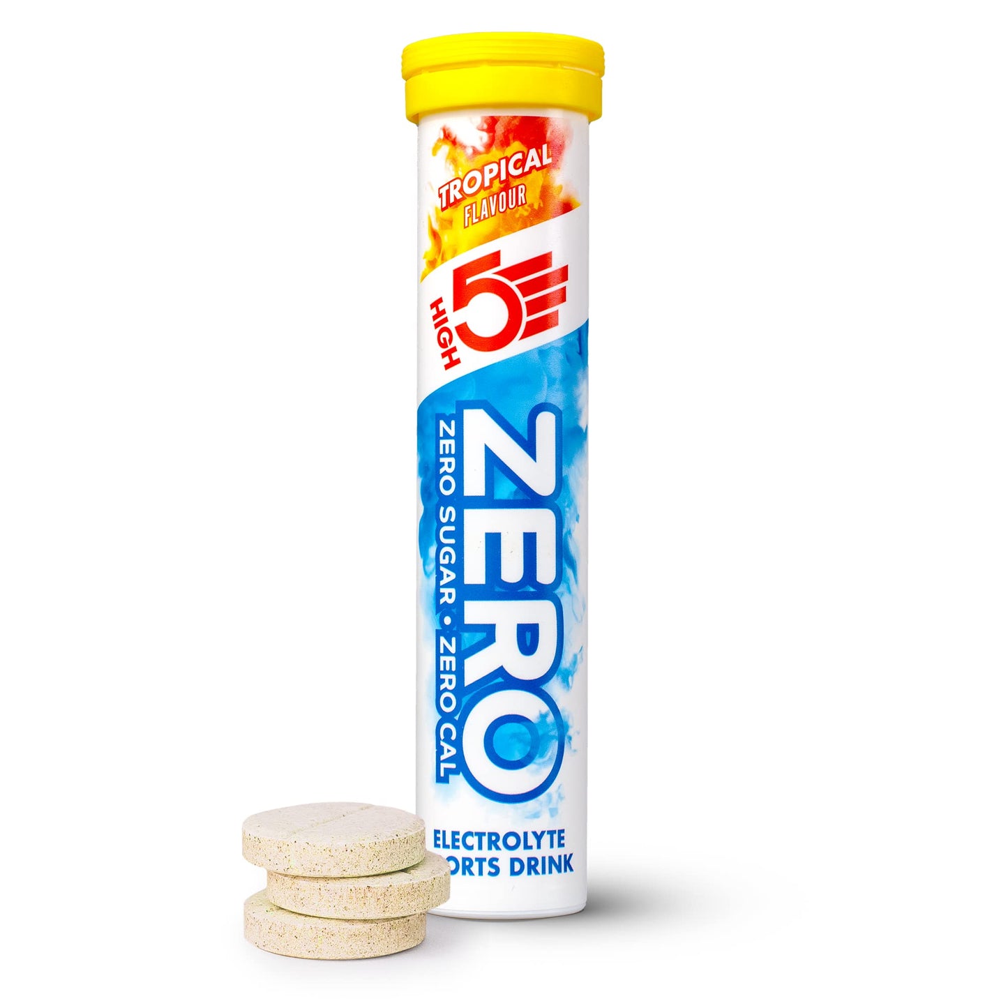 HIGH5 ZERO Electrolyte Tablet - Hydration Tablets Enhanced with Vitamin C - 0 Calories & Sugar Free - Boost Hydration, Performance & Wellness - Berry, 20 Tablets (20x, Pack of 1)