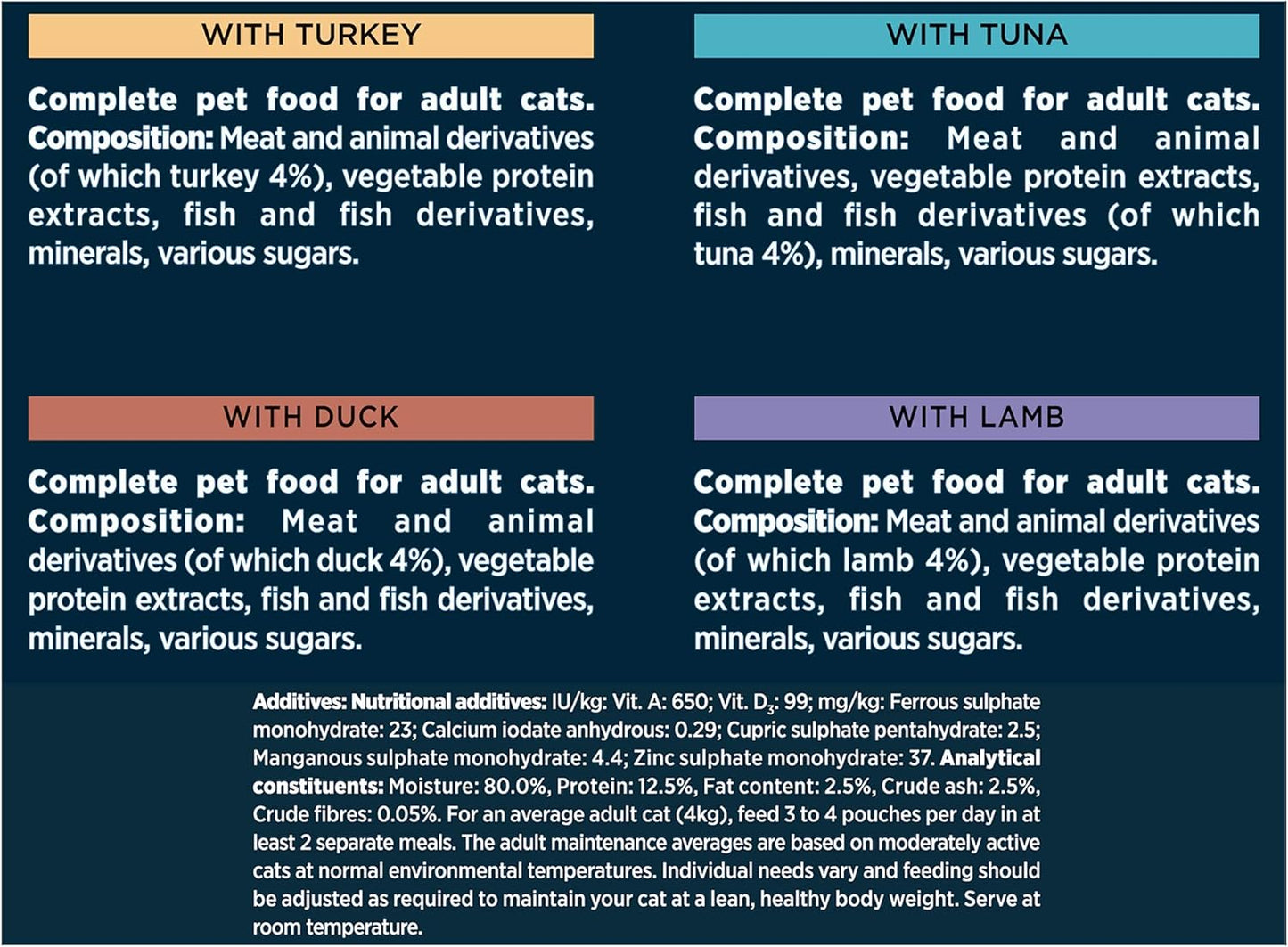 GOURMET Perle Chef's Collection in Gravy Wet Adult Cat Food 40x85g