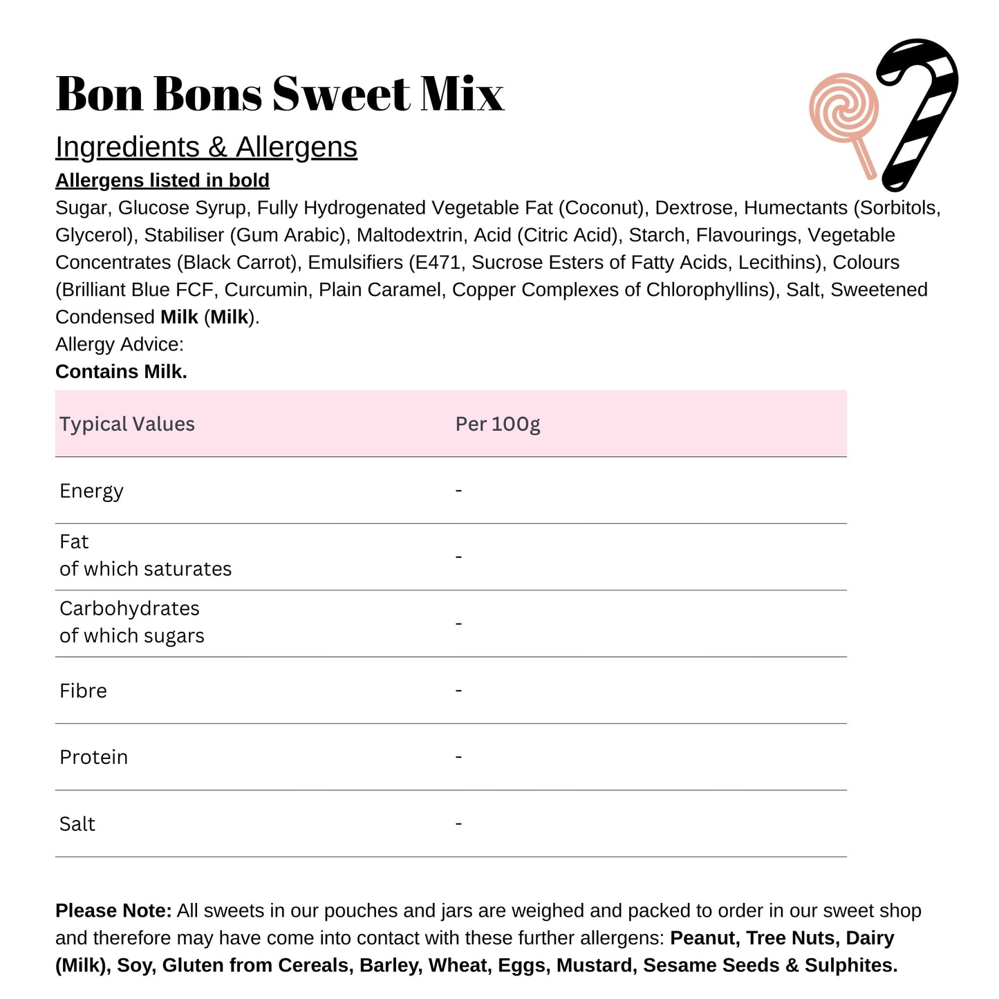 Bon Bons Sweets Mix