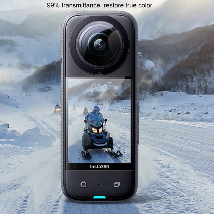 For Insta360 X3 HD Screen Soft PMMA Protective Film, For Insta360 X3 PMMA Film