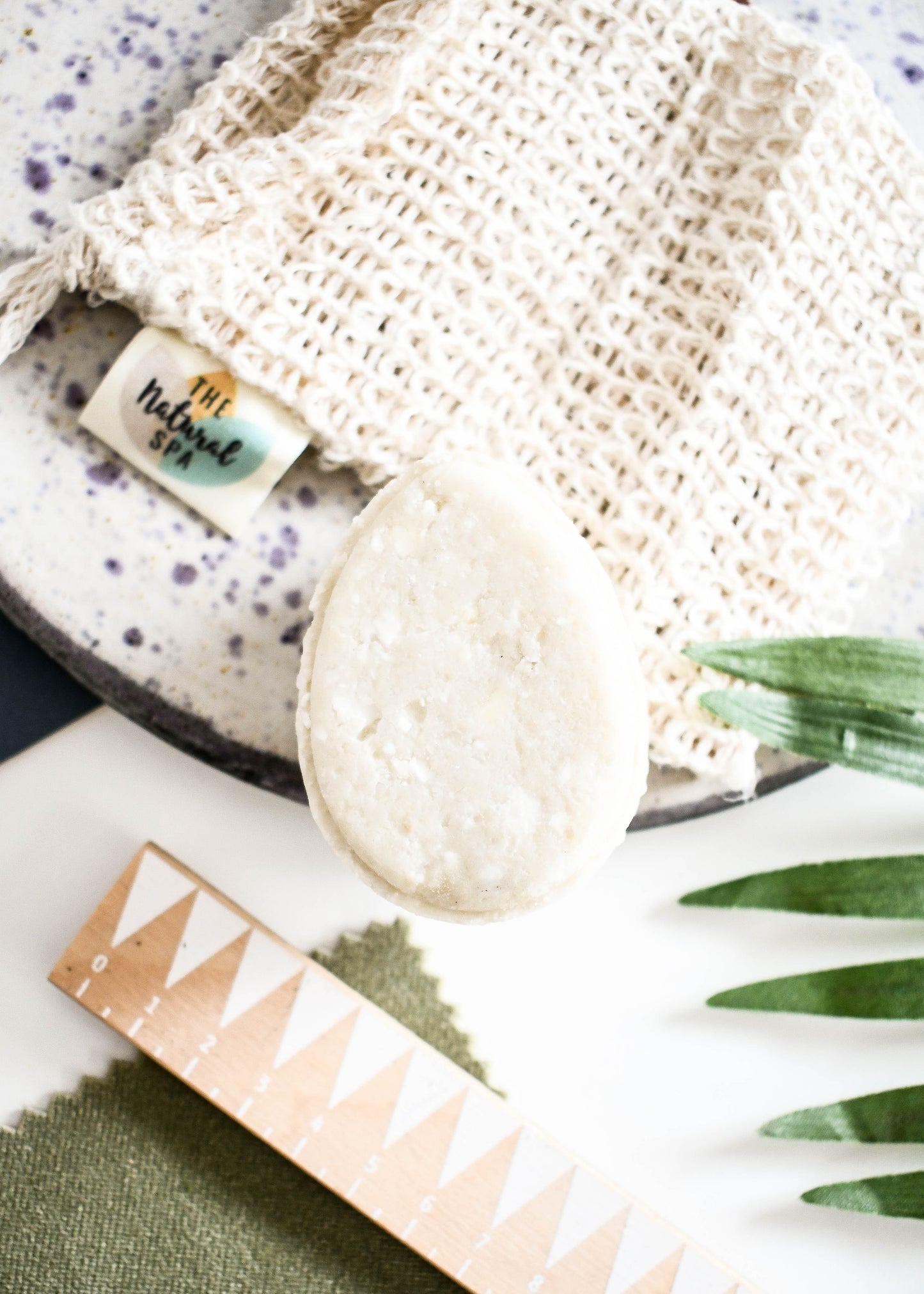 Rosemary Tea Tree ECO Shampoo bar - Non Soap based hair wash