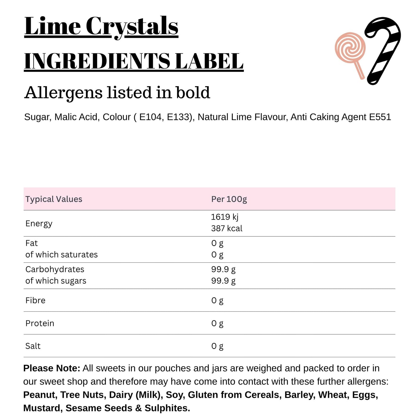 Lime Crystals