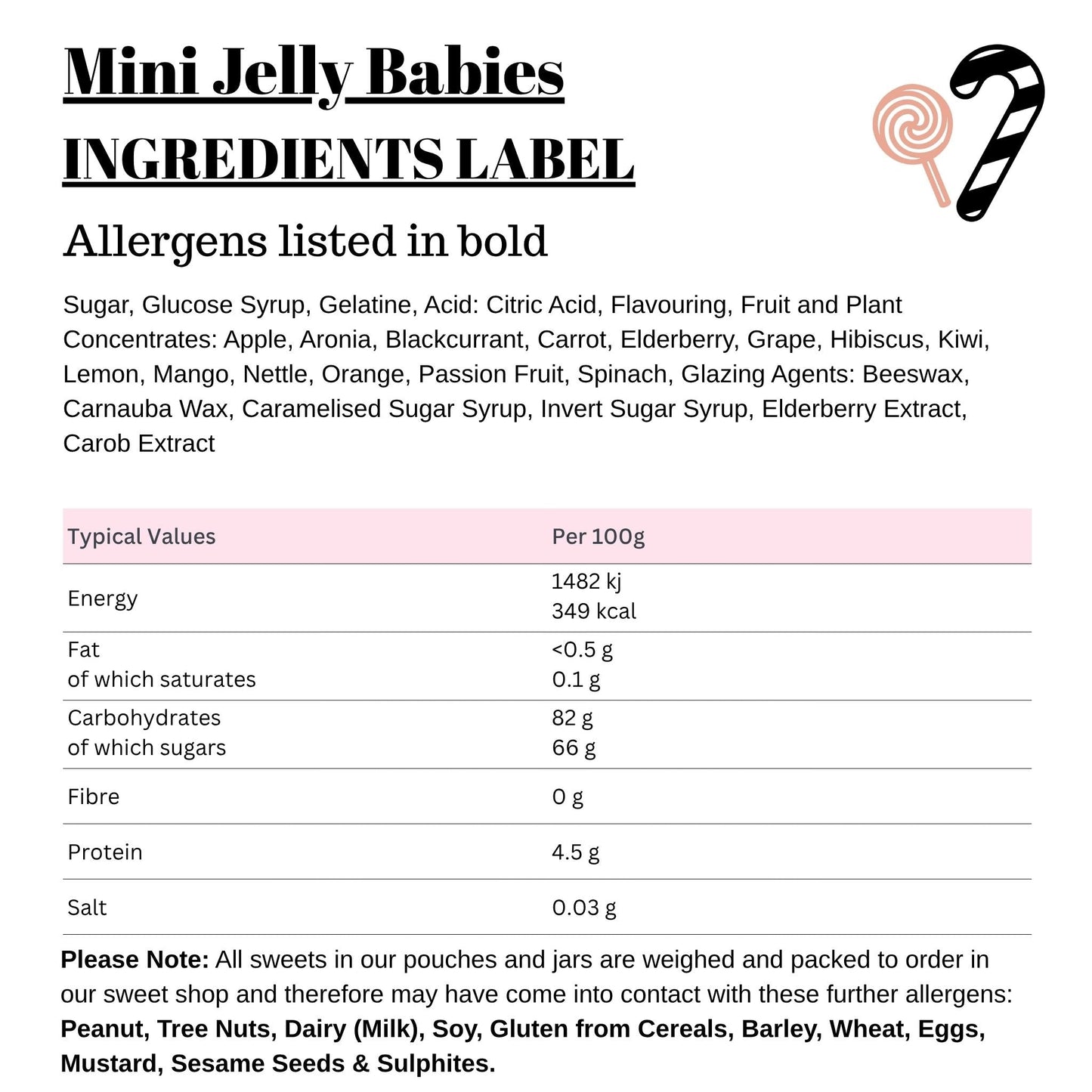 Mini Jelly Babies