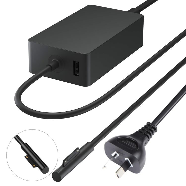 127W 15V 8A AC Adapter Charger For Microsoft Surface Book 3 1932, UK Plug, UK Plug, EU Plug, US Plug, AU Plug