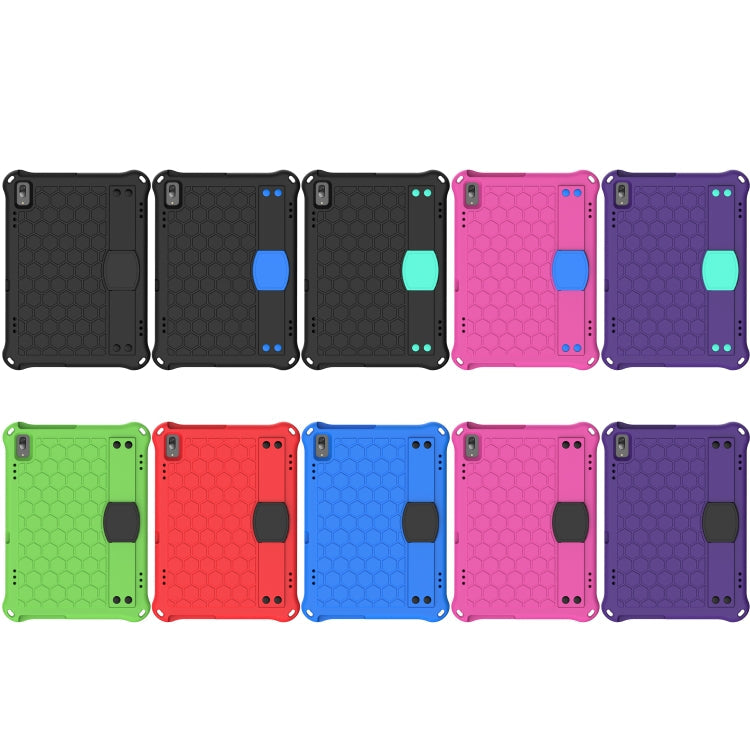 Honeycomb Design EVA + PC Material Four Corner Anti Falling Flat Protective Shell with Strap, For Lenovo Tab M10 TB-X505X/F, For Lenovo Smart Tab M10 TB-605F, For Lenovo Smart Tab M10 TB-606F