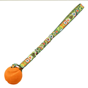 Interactive Elastic Bungee Dog Tug Toy Natural Rubber Ball for Dental Cleaning Anxiety Relief and Furniture Protection