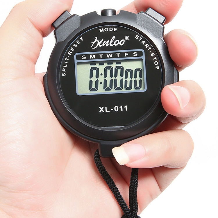 XINLONG XL-011 Display Single Memory Stopwatch Running Fitness Training Electronic Timer, XL-011 Orange, XL-011 Black, XL-011 Blue, XL-011 Red
