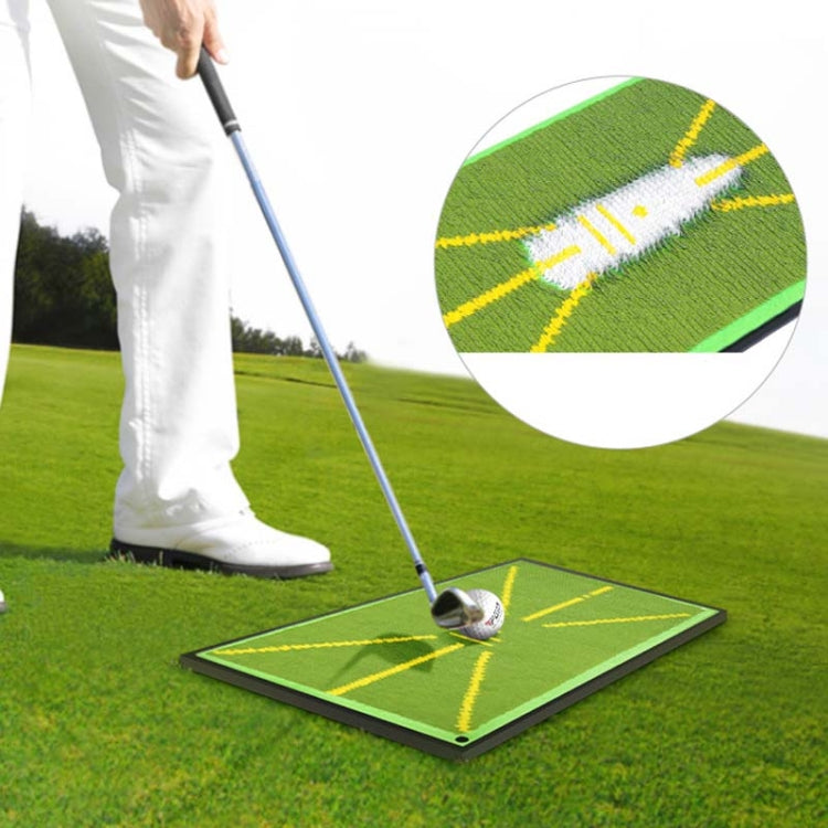 PGM DJD038 Golf Batting Pad Swing Practitioner Beads Training Trace Detection Cushion, Style:, With 5 Sponge Balls, Without Balls