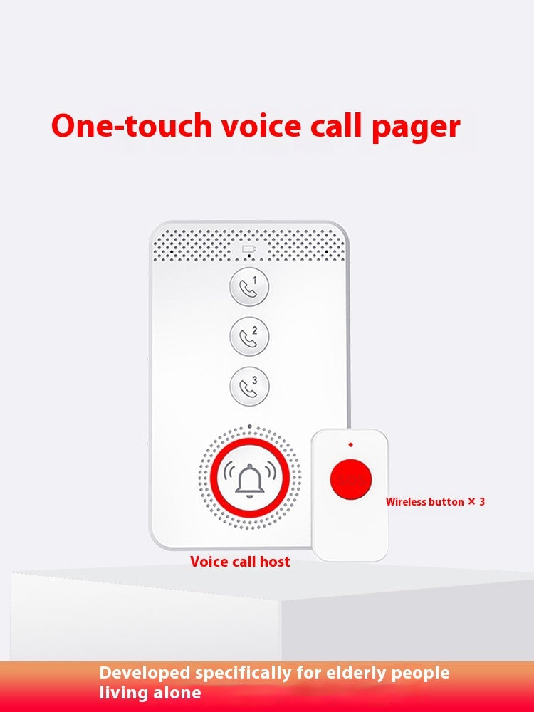 One-click Voice Emergency Alert Device One-click Alarm For The Elderly