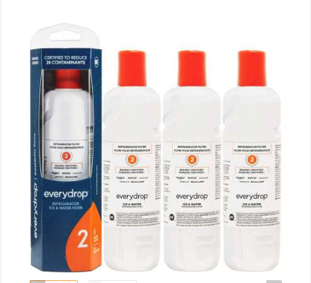 Refrigerator Filter EDR2RXD1 Water Filter - (1 to 4 pack)