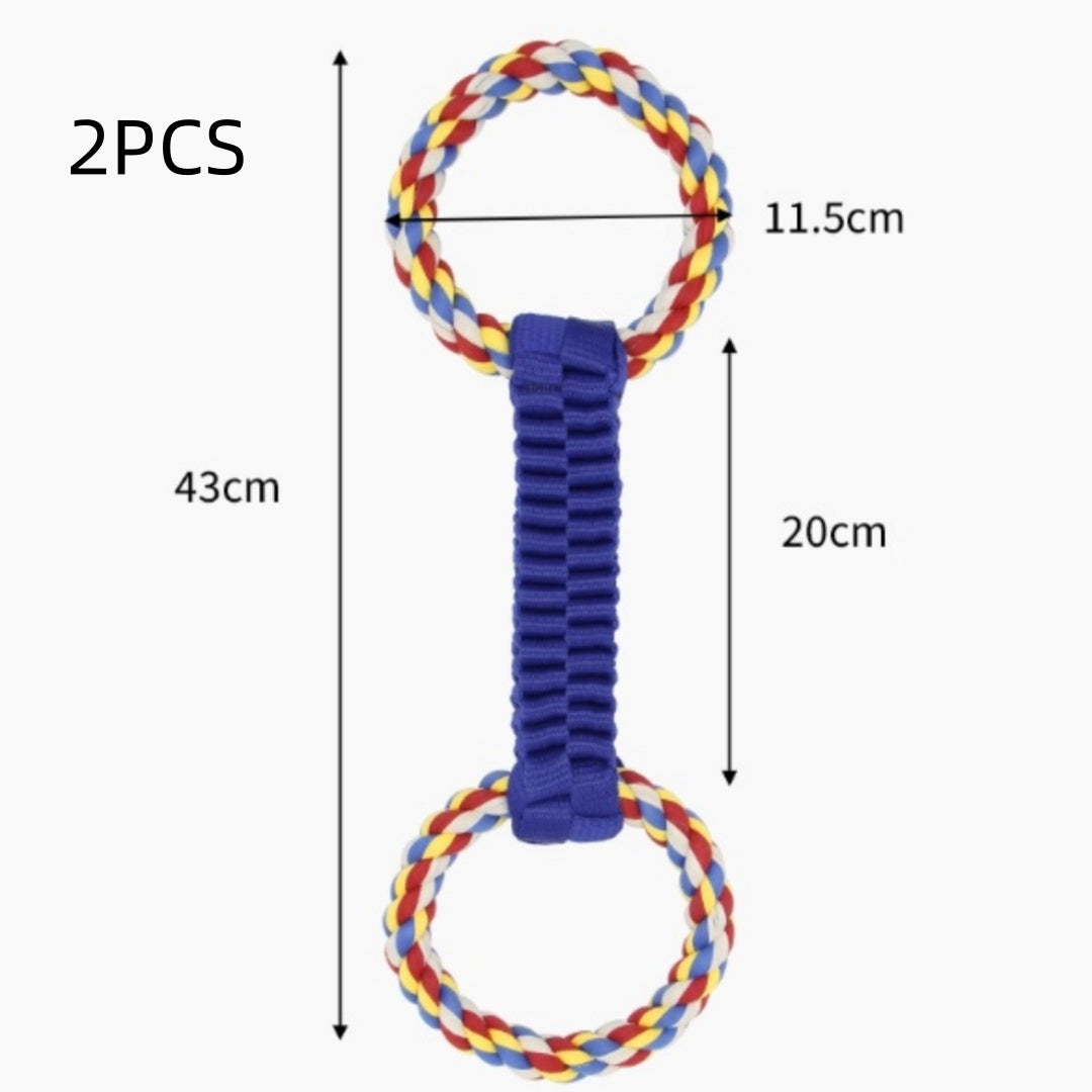 TUGME Dog Tug-of-war Toy Interactive Tooth Cleaning String