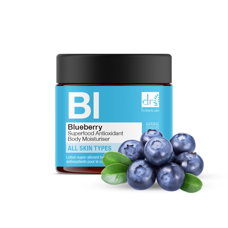 Blueberry Superfood Antioxidant Body Moisturiser 60ml