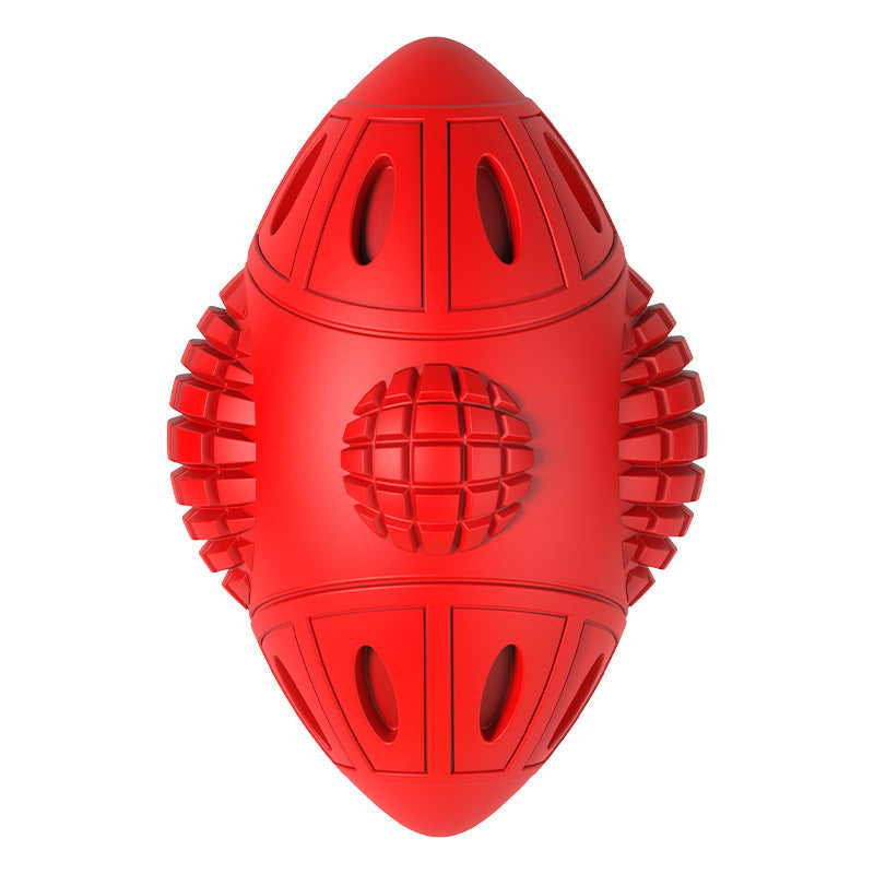 TUGME Space Capsule Rubber Puzzle Interactive Dog Toy