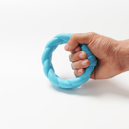 TUGME Teeth Leaking Dog Toy Can't Bite Interactive Training Inflated Ego Rubber Medium Dog Toy