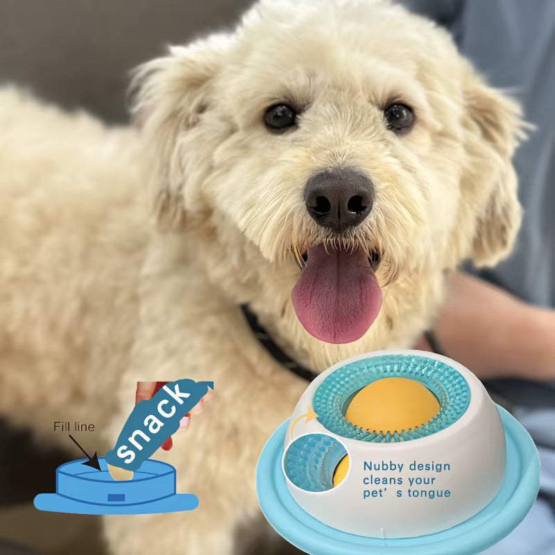 TUGME Lick Toys For Dogs Interactive Dog Toys Slow Feeder Food Dispenser For Puppy Training Enrichment Cat Feeding Crate Accessory