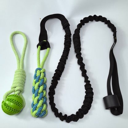 TUGME Pet Dog Tug Of War Rope Indoor Outdoor Bite Rope Toy