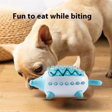 TUGME Dog Treat Interactive Chew Toy For Puppies Food-Leaking Design Teeth Grinding Cleaning Engaging Plaything For Dogs Encourages Healthy Eating And Weight Control