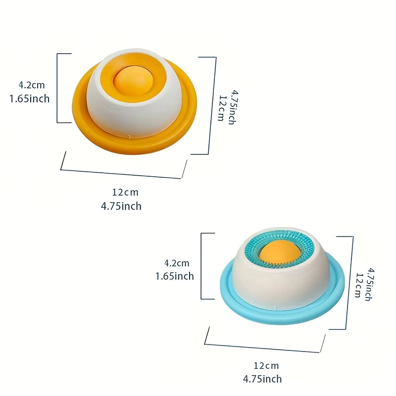 TUGME Lick Toys For Dogs Interactive Dog Toys Slow Feeder Food Dispenser For Puppy Training Enrichment Cat Feeding Crate Accessory