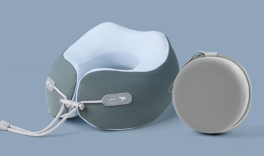 Memory Foam U-shaped Pillow Travel Neck Pillow Storage