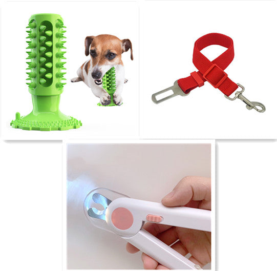 TUGME Teeth Cleaning Dog Toothbrush Sucker Molar Stick Dog Bite Toy