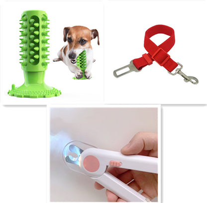 TUGME Teeth Cleaning Dog Toothbrush Sucker Molar Stick Dog Bite Toy