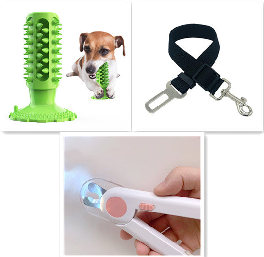 TUGME Teeth Cleaning Dog Toothbrush Sucker Molar Stick Dog Bite Toy