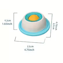 TUGME Lick Toys For Dogs Interactive Dog Toys Slow Feeder Food Dispenser For Puppy Training Enrichment Cat Feeding Crate Accessory