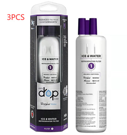 Refrigerator Filter Element Water Filter EDR1RXD1 Capacity: 200 gallons (1 to 4 Pack)