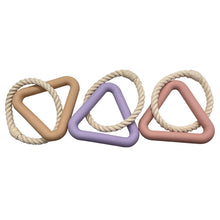 TUGME Exquisite Large Triangular Pull Ring, Bite-resistant And Wear-resistant Cotton Rope Pull Ring Toy Fully Interacts With Pets