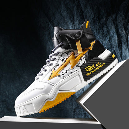 High-top Shoes Trend All-match Sports Casual Shoes