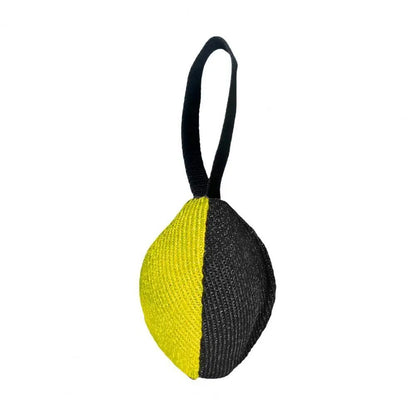 TUGME Linen Tug Toy With Pull Tab Durable Interactive Dog Training Tool For Prey Drive Retrieval Agility Development