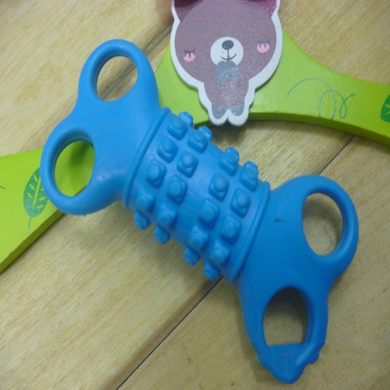 TUGME Silicone Bone Shape Chewing Toy Dog Pet
