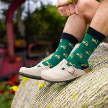 Tractor Bamboo Socks (Comfort Cuff)