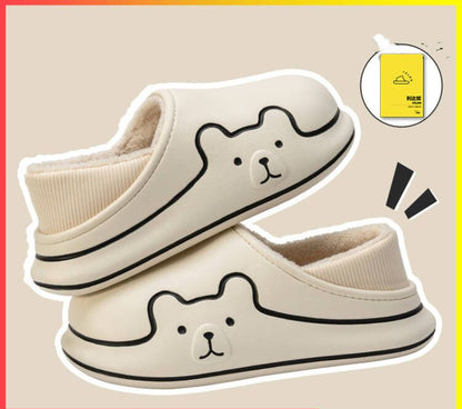 Women's Indoor Waterproof Cotton Slippers
