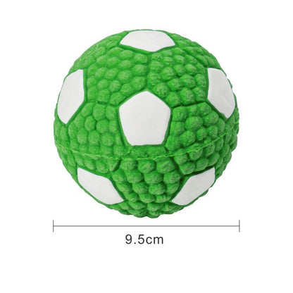 TUGME Rugby Tennis Dog Bite Sounding Ball Pet Toy