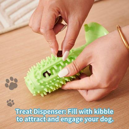 TUGME Different Functions Interactive Balls For Dogs Squeaky Dog Balls Toys And Puppy Teething Chew Toy Balls For Small Dogs Dog Balls For Clean Teeth And Training 4Pcs