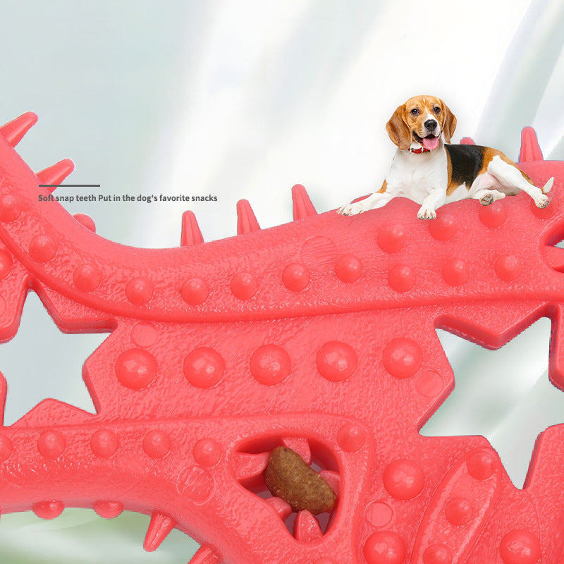 TUGME Pet Toys For Small Dogs Rubber Resistance To Bite Dog Toy Teeth Cleaning Chew Training Toys Pet Supplies Puppy Dogs