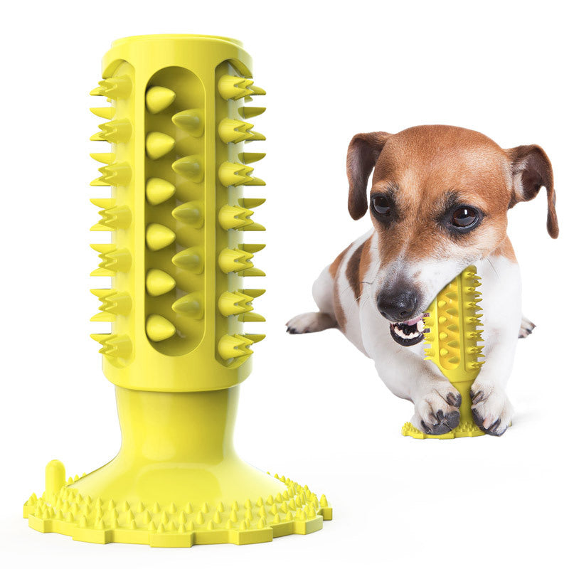 TUGME Teeth Cleaning Dog Toothbrush Sucker Molar Stick Dog Bite Toy
