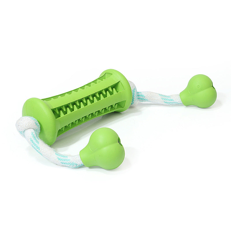 TUGME The Dog Rubber Toy Molar Teeth Cleaning Rod Wears The Rope To Bite The Rope
