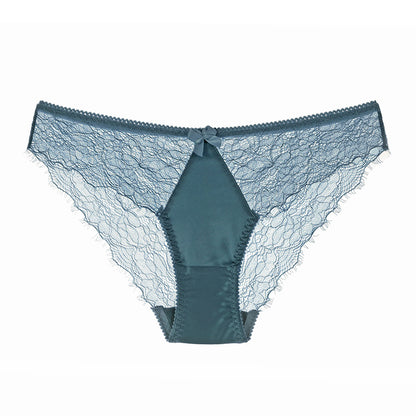 Full Lace Satin Soft Women's Briefs