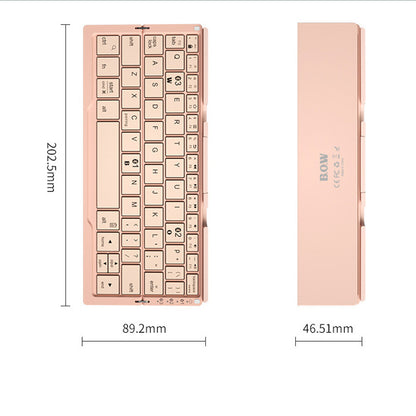 Retractable Bluetooth keyboard