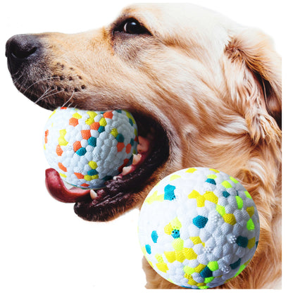 TUGME Dog Toy Molar Ball Etpu Pet Toy Ball Interactive Training Pet Ball