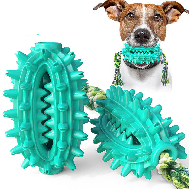 TUGME Dog Toy With Rope Fairy Ball Molar Stick Toothbrush Dog Vent Chew