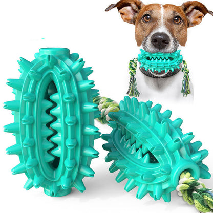 TUGME Dog Toy With Rope Fairy Ball Molar Stick Toothbrush Dog Vent Chew