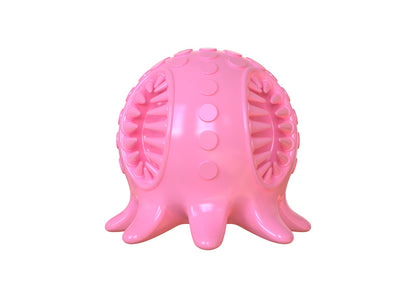 TUGME Dog Toy Ball Teeth Cleaning Octopus Shape