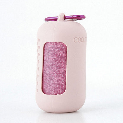 Portable Silicone Cold Towel Microfiber