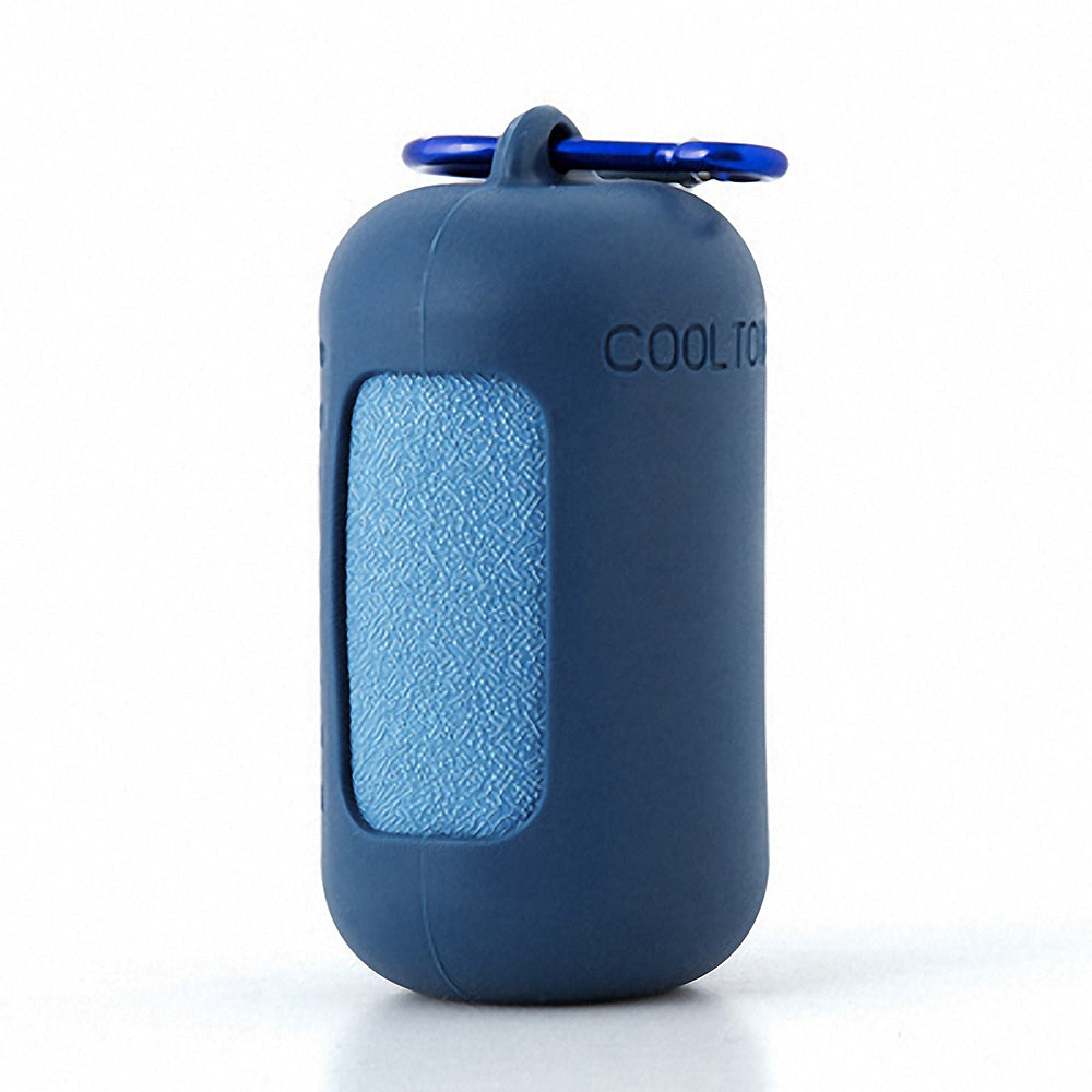 Portable Silicone Cold Towel Microfiber